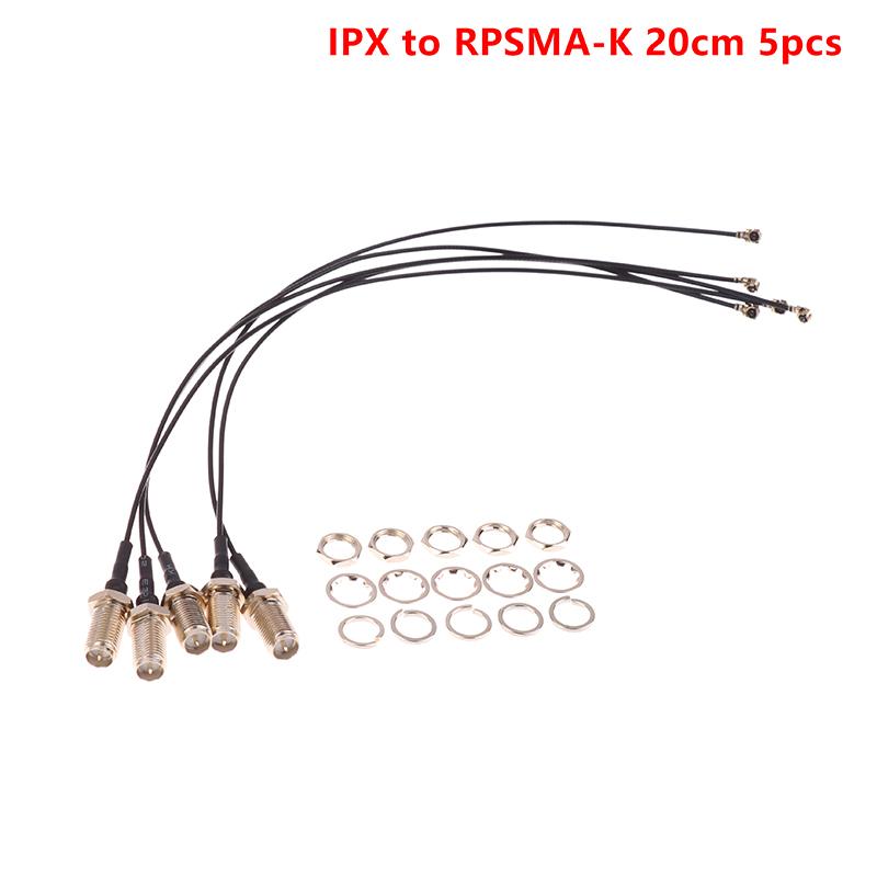 5Pcs/Lot Ipx To Connector Cable Female 1.13Mm Ipex To Sma Coax Adapter Cable Assembly Pigtail Extension Pigtail Cable