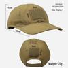 Men's Camouflage Sunshade Tactical Baseball Cap - Foldable, Velcro, Sun Protection, and Ideal for Outdoor and Fishing Activities.