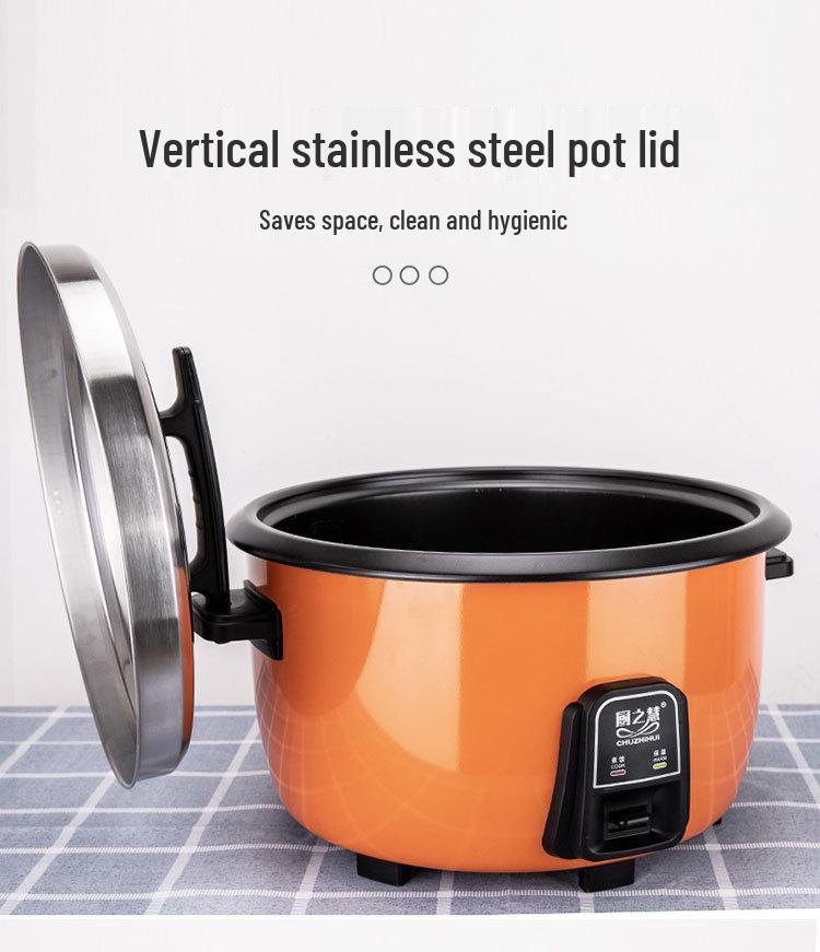 Chu Zhi Hui Didelės Talpos Elektrinis Ryžių Virimo Puodas Viešbučių ir Restoranų Naudojimui