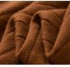 Women's Pure Cashmere Ribbed Knit Pullover - Autumn/Winter Round Neck Base Layer
