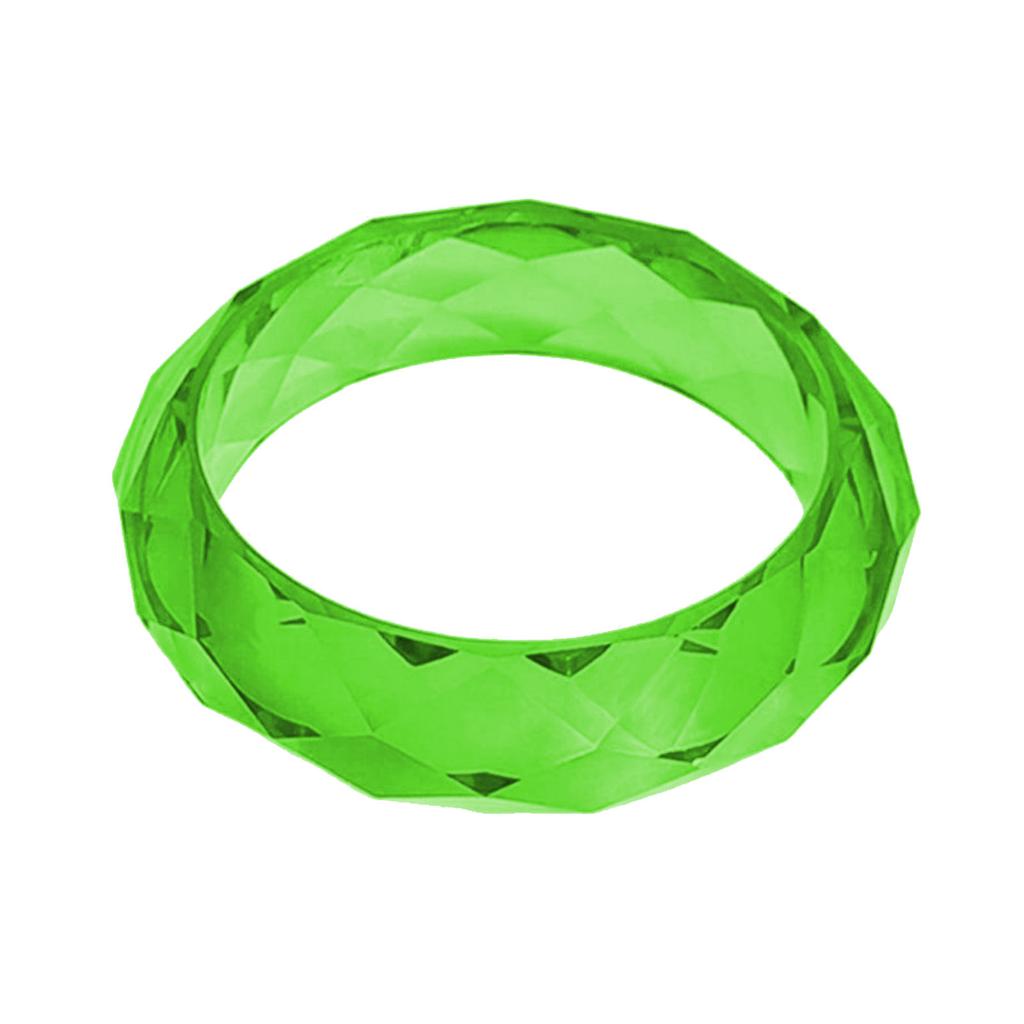 Einzigartiges Facettiertes Kristalle Harz Armband Funkelnde Lichtbrechung Elegantes Schmuckaccessoire für Trendige Frauen Tägliche Nutzung
