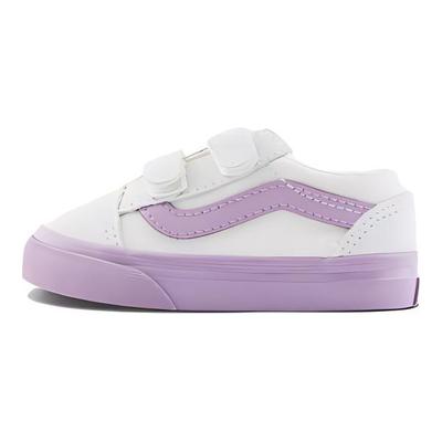 Soft And Comfortable Low Top Kids Skate Shoes Baby Sneakers White VN0009RCD45