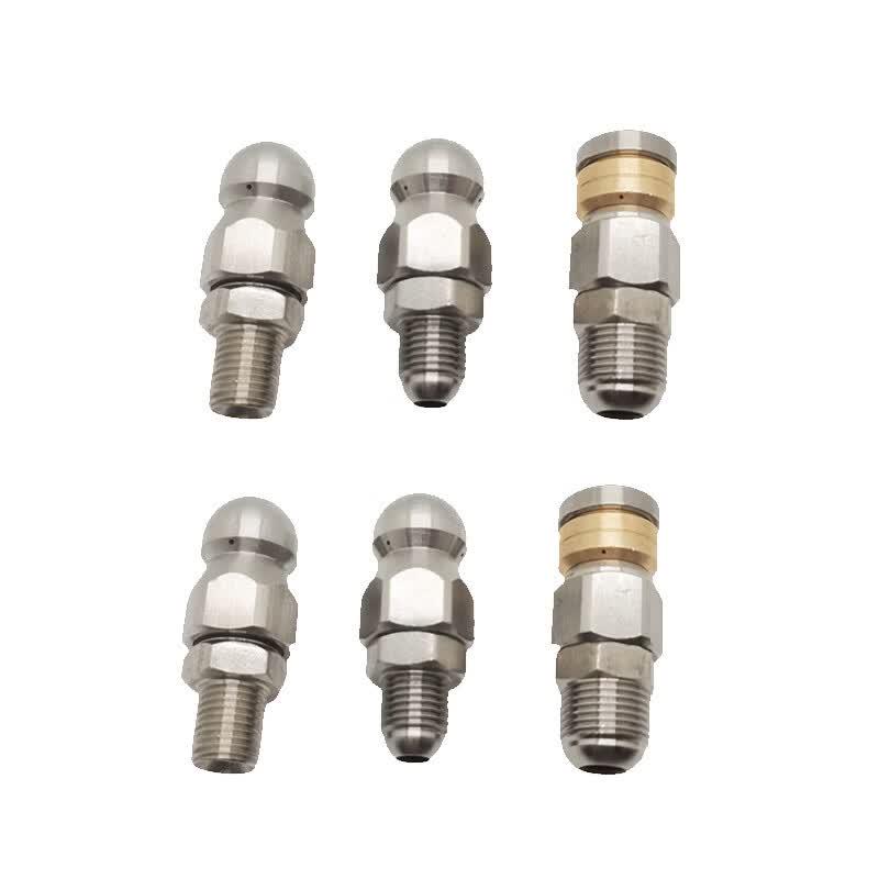 M22 External Thread 304 Stainless Steel Mushroom Head Nozzle