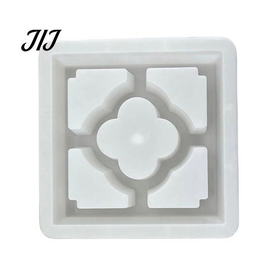 DIY Walkway Paving Tool Plastic Stepping Stones Mold, Reusable Concrete Mold for Garden Path Maker, Durable Casting Pave Yard Patio Decor, Cement