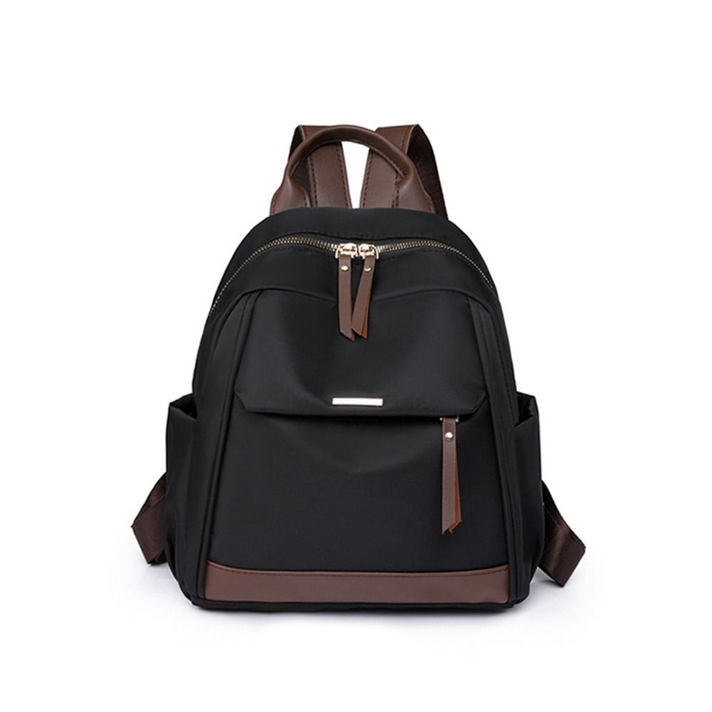 Large Capacity Nylon Backpack Zipper Oxford Shoulder Bag Trendy Women Backpack Shopping