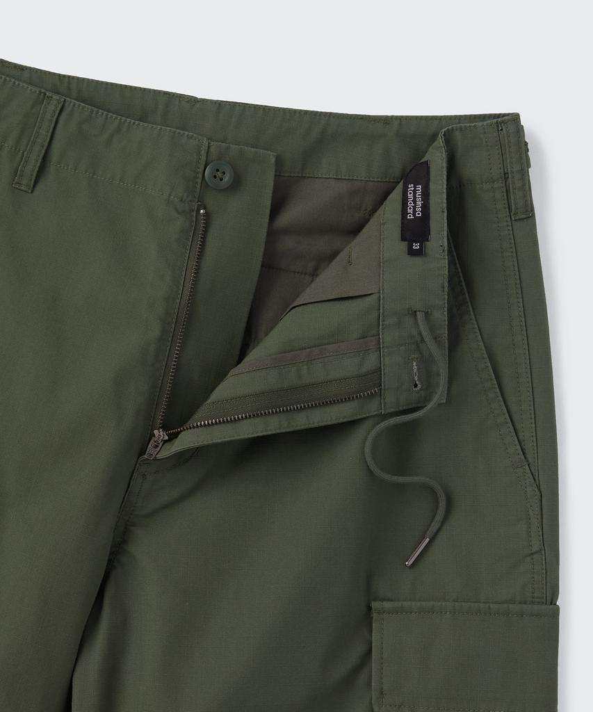 Musinsa Standard Ripstop Parachute Cargo Pants [Sage Green]