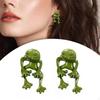 Frosch Ohrring ,Trend Schmuck ,Ohrhänger ,Hängeohrringe für Muttertag Täglich Lässig