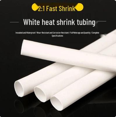 Thickened White Heat Shrink Tubing for Cable Repair and Protection