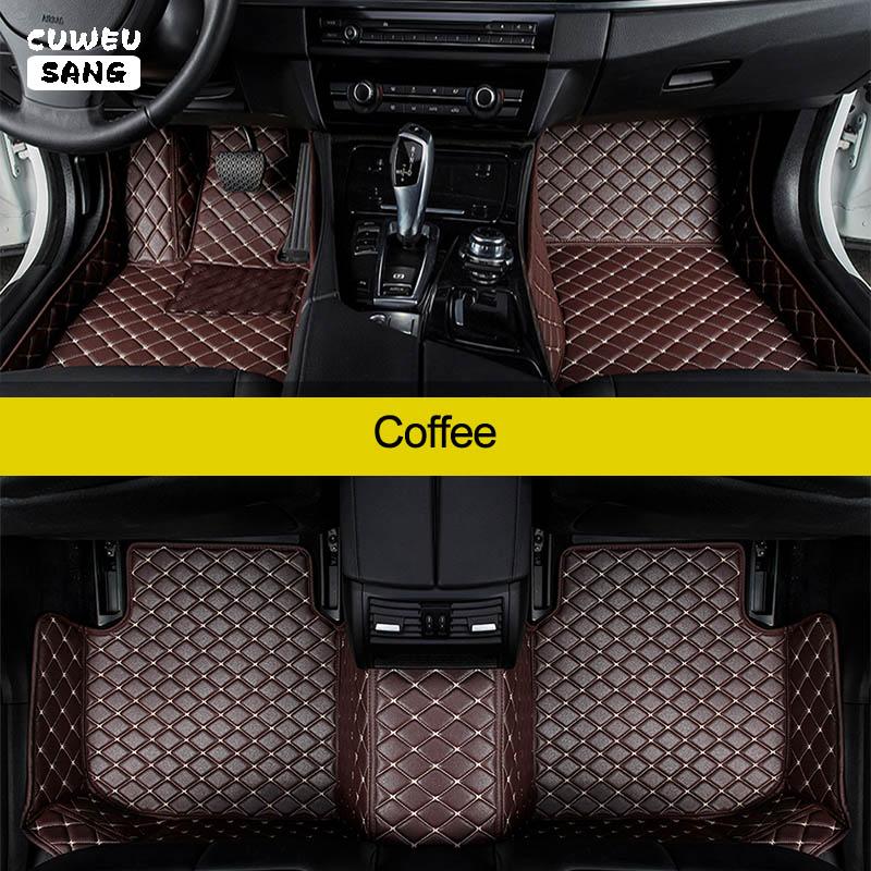 CUWEUSANG Custom Car Floor Mats For Mercedes Benz S-CLASS W221 W222 W223 Z223 V223 2005-2023 Auto Carpets Foot Coche Accessorie UO4