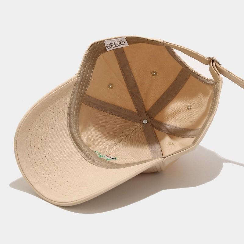 Cotton Baseball Cap For Men Women With Sun Protection Adjustable For Summer Casual Wear