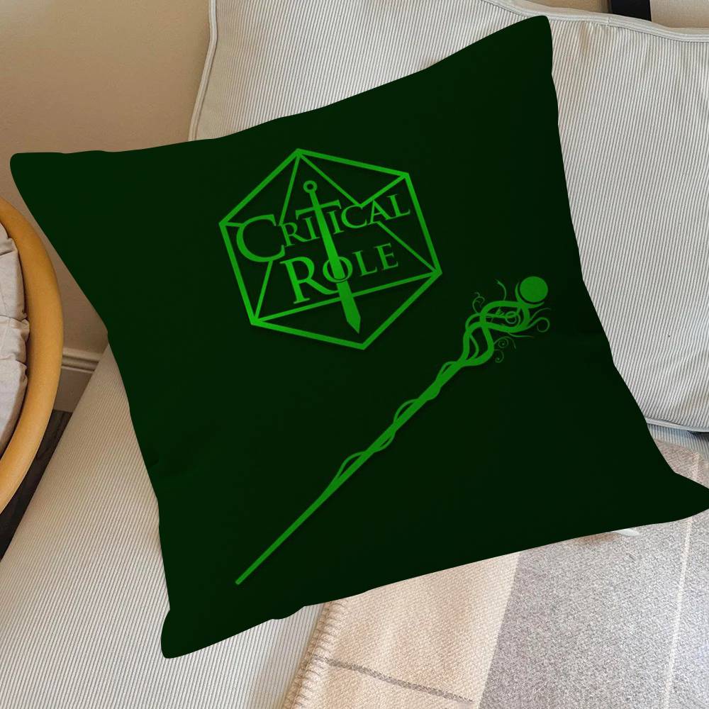 Movie The Legend V-Vox Machina Cushion Cover Inches Farmhouse Decor Home Throw Pillow Covers For Couch Decorations
