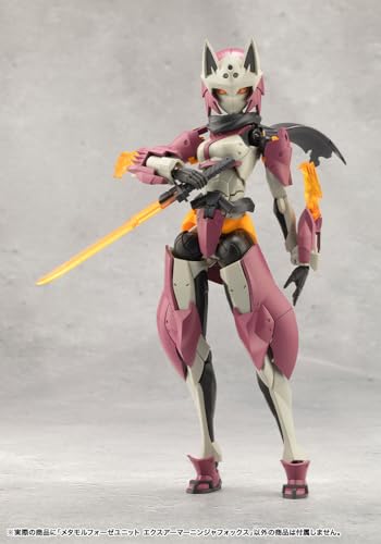 Kotobukiya (KOTOBUKIYA) Mugen Kaikou Megalomaria Metamorphose Unit Ex-Armor Ninja Fox, Approximately 82mm Tall, Non-scale Plastic Model