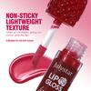 Julystar Himbeer Lippen-Gloss 8ml Feuchtigkeitsspendender Hochglanz Lippen-Glanz Nicht Klebrig Feuchtigkeitsspendend Langanhaltender Glänzender Beeren-Duft Lippen-Make-up für Frauen
