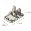 Wutuo Kitchen Countertop Pot Lid & Utensil Storage Rack