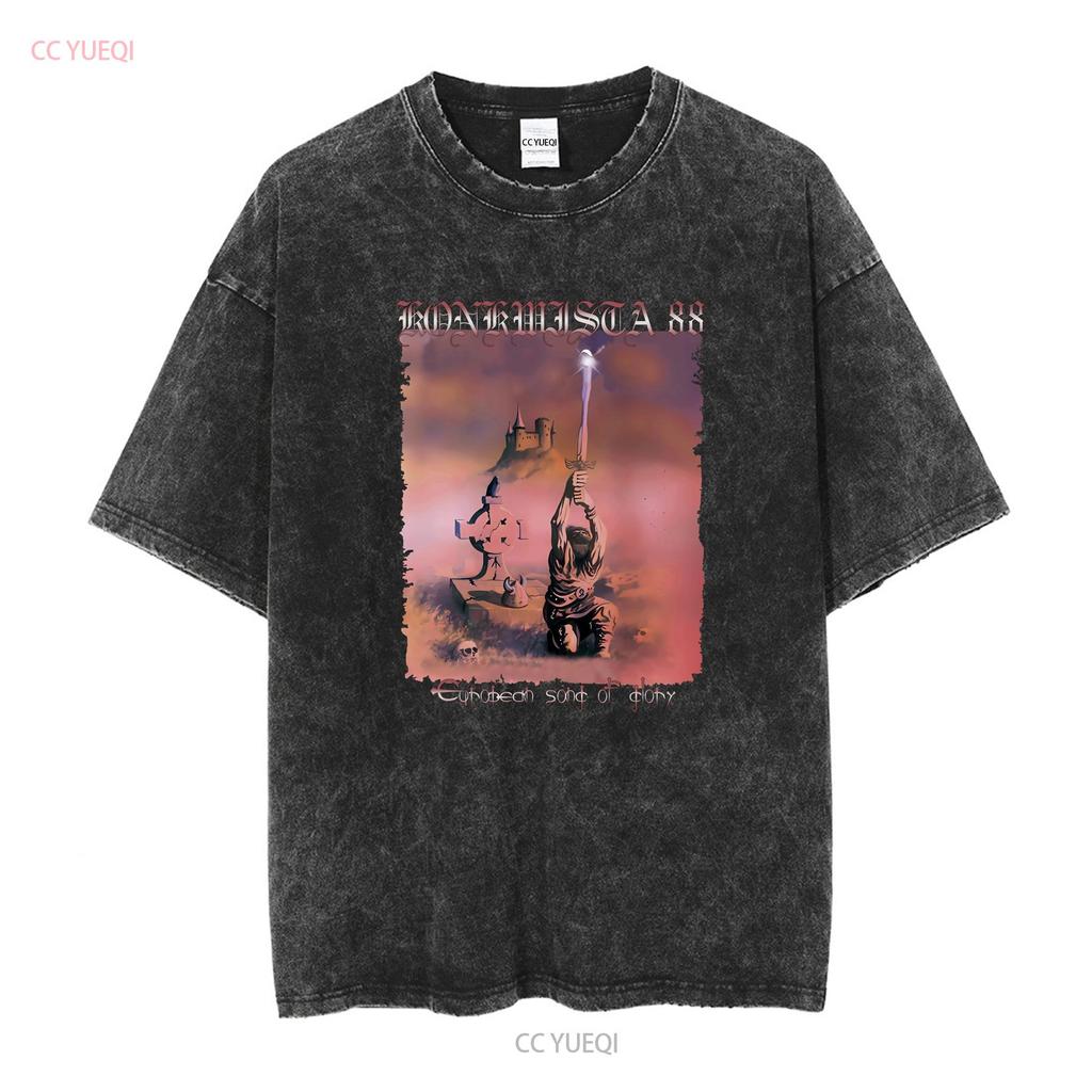 Nové Evropské tričko slávy KONKWISTA 88 Klasické tričko Muž Žena S 5XL dlouhý nebo krátký rukáv vintage Prané Prodyšné Stylové