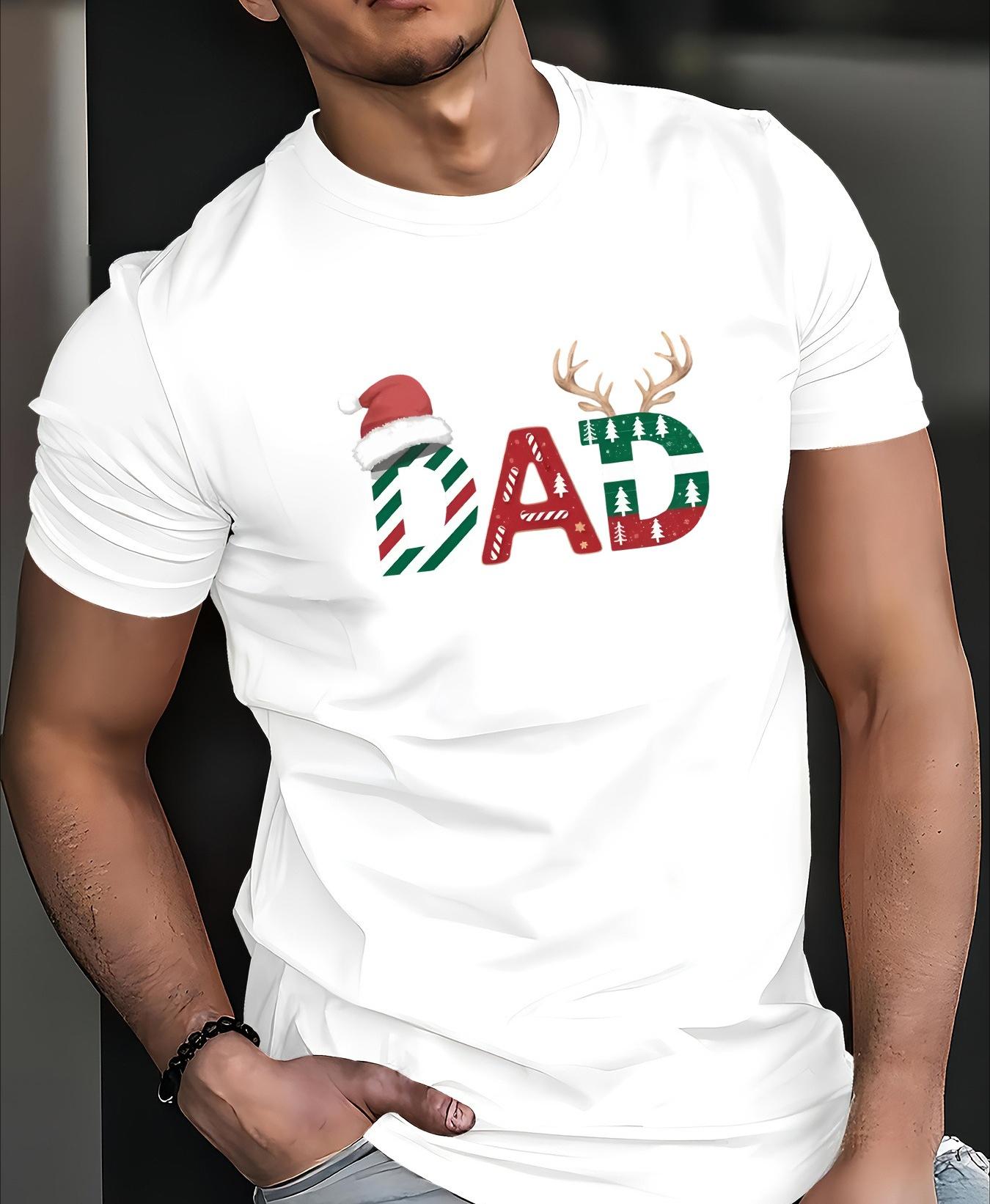 

Men s Polyester Short Sleeve, Shape-Resistant Durable for Daily XXL белый