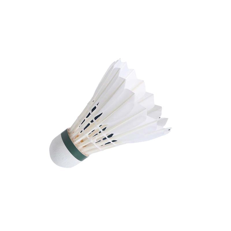 

DECATHLON 700 720 Goose Feather Shuttlecock 12 Pack Goose Feather Training Shuttlecocks 77#/2#