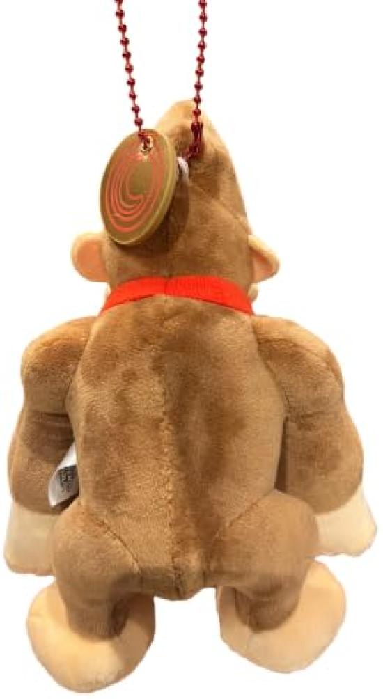 [Universal Studios Japan USJ Exclusivo] Llavero de Peluche de Donkey Kong (Donkey Kong Country) Souvenir Popular Mercancía de Universal Studios Japón Regalo (1 PC)