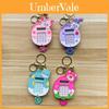 Adorable Strawberry Bear Calculator Keychain Perfect Car Key Accessory Cute Gift