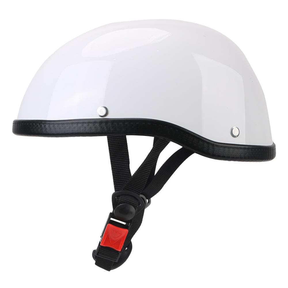 Casco di sicurezza per ciclismo Casco da moto Casco da bici MTB Ultraleggero Retro Vintage Unisex bianco