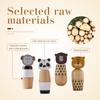 Wooden Toys Baby Montessori Board Games Wooden Blocks Education Baby Toy 0-12 Months Screw Knob Toy Cartoon Wooden Toys for Baby