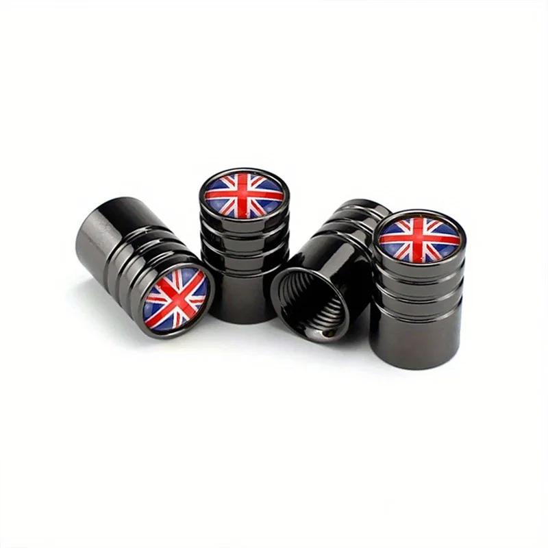 

4Pcs Car Tire Valve Stems Cap Aluminum Wheel Stem Air Caps for Mini Cooper S R50 R53 R55 R56 R60 Clubman F54 F55 F60 Countryman