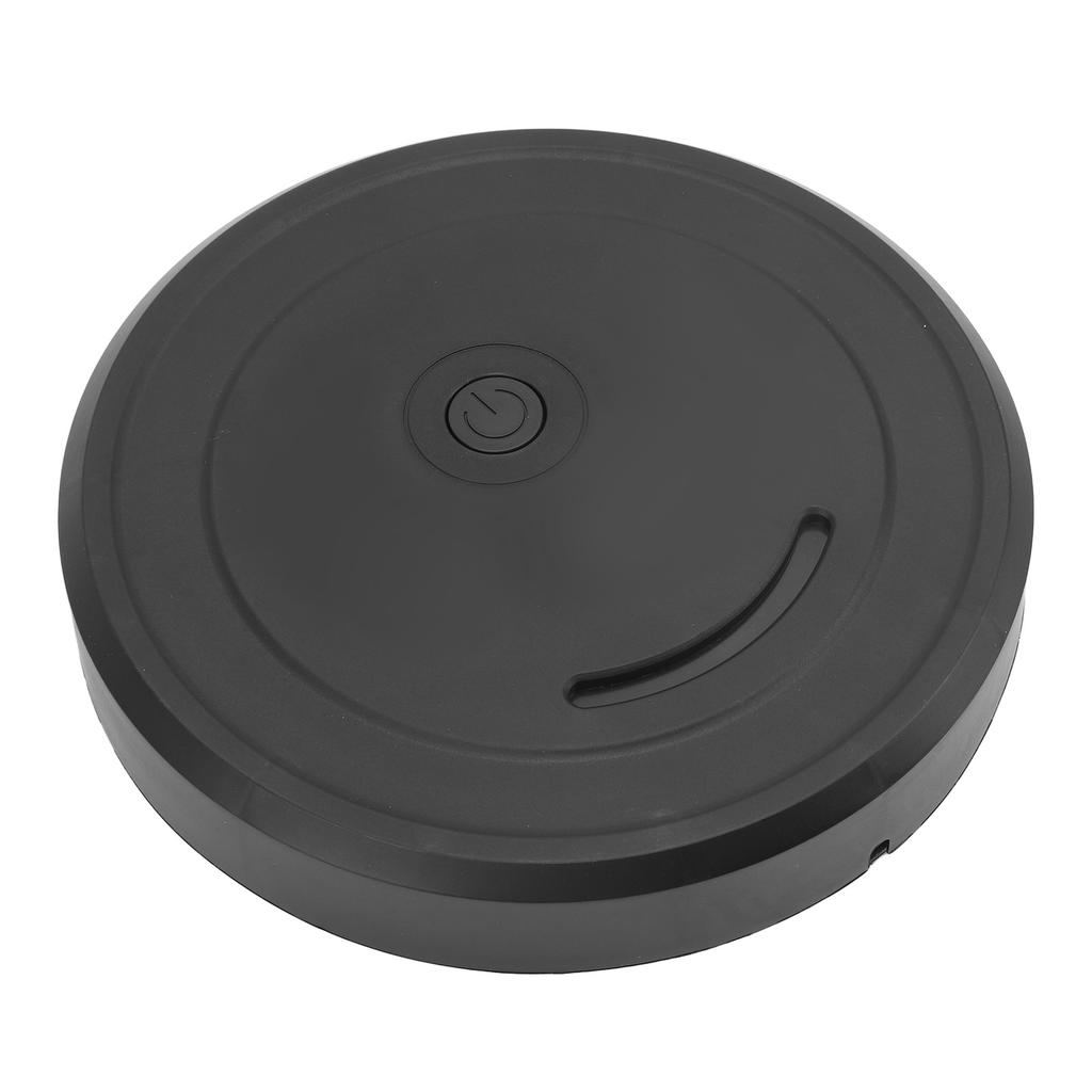 Roboterstaubsauger ABS Intelligent Starke Saugkraft Saugroboter mit Mopps für Zuhause Schwarz