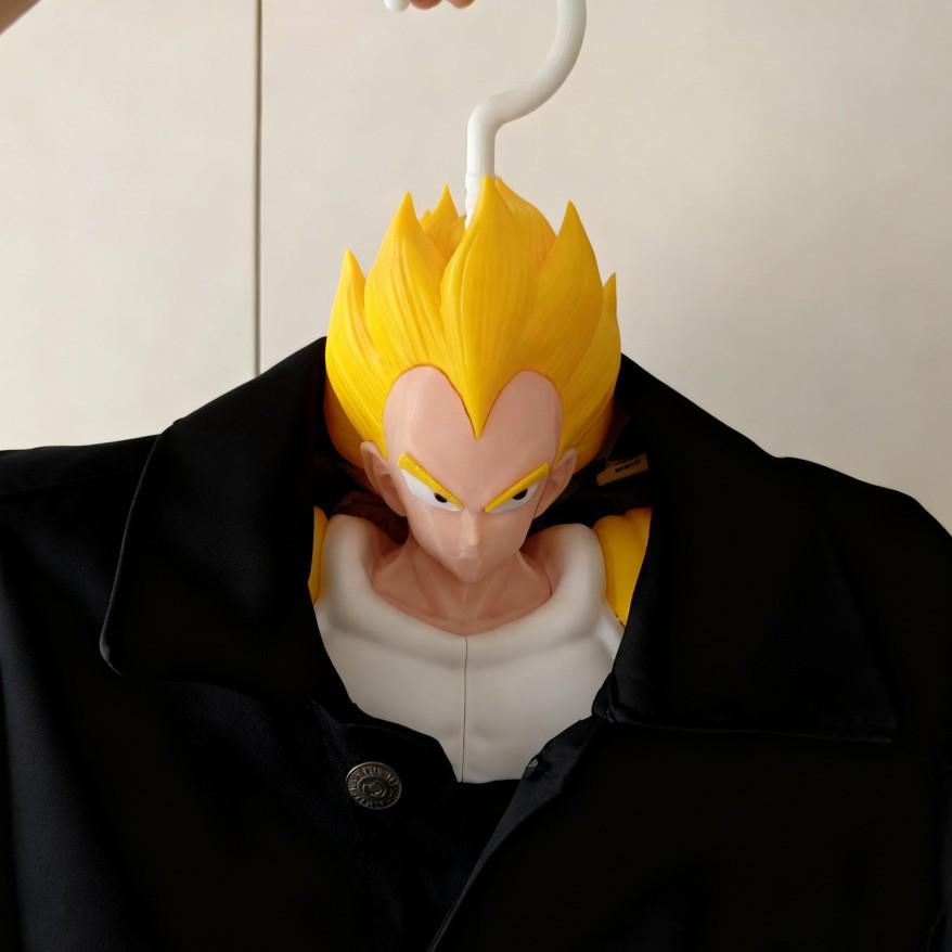 Dragon Ball Goku, Piccolo & Vegeta Creative Clothes Hanger - Gift & Decoration for Kids  