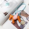 Cute Angel Wing Horse Keychain Pendant for Women Girls Fashionable Mini Horse Shape Bag Charm Oranemnt for Handbags