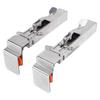 2PCS Adjustable Drawer Fixing Clips with 2 Clamping Pieces Cabinet Drawer Panel Installation Clamp
