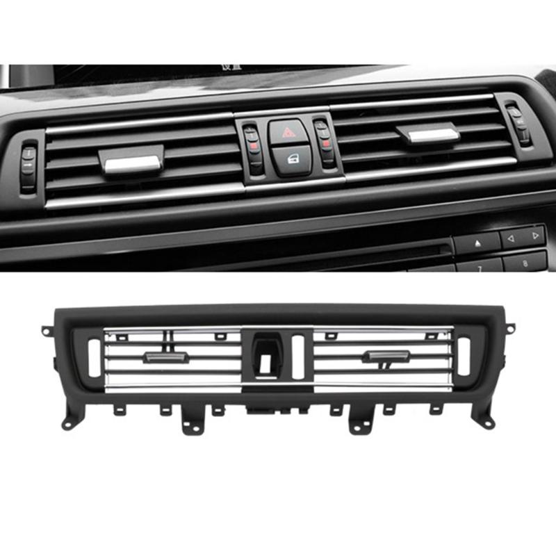 Black Air Conditioning Outlet Panel Grille Air Vent Panel Replacement Suitable for 5 Series F10 F11 F18 Parts