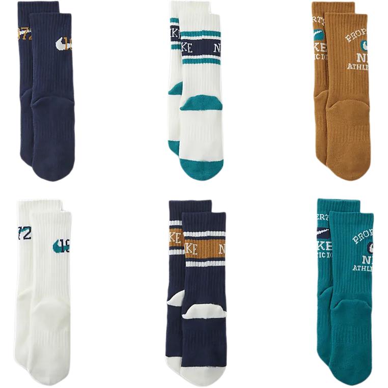 Nike Dri Fit Socks 6 Pack Children Aged 3 7 Years Old HQ7208-410