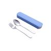 Portable Stainless Steel Cutlery Set: Spoons, Chopsticks, Knife, Fork - Three-Piece Set