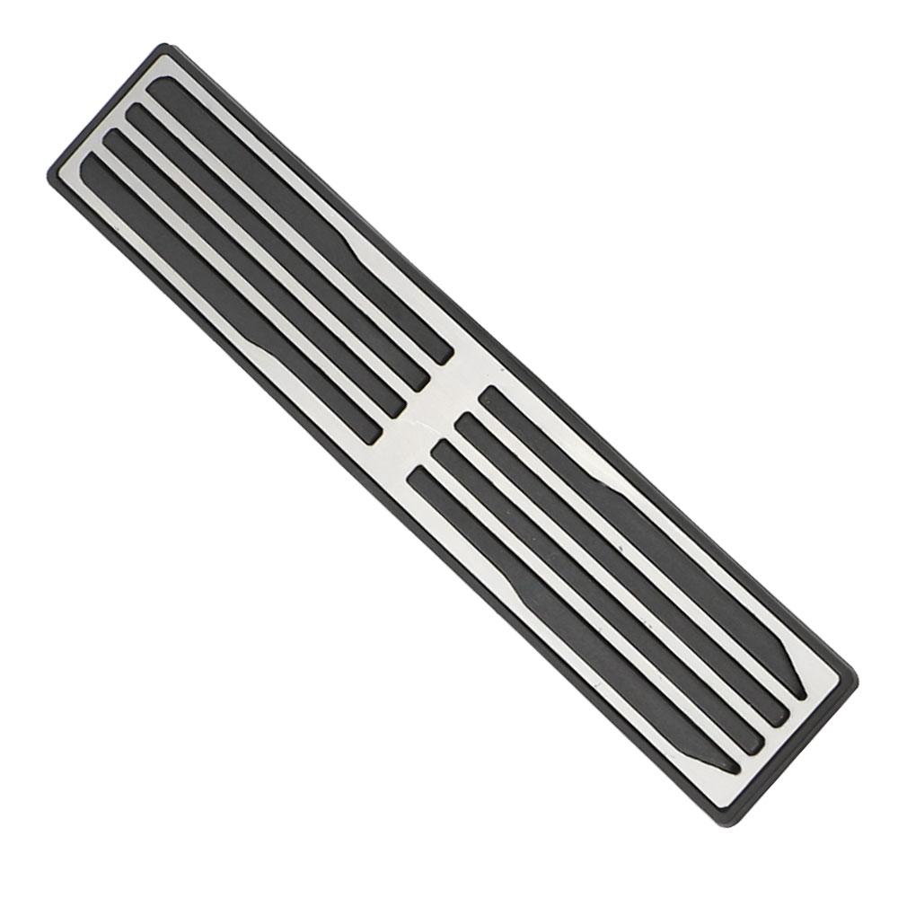 Car Dead Pedal Foot Rest Pedal Cover for Jaguar XE XF E-Pace F-Pace for Range Rover Velar 2016-2019 Stainless Car Accessories