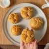 Non-Stick Litchi Shaped Mooncake Mold Plastic Pastries Mold Cookie Stamp  Mid-Autumn Festival
