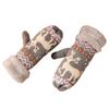 Comfortable Gloves All Fingers Skin-friendly Not Easily Deformed Women Soft Skin-friendly Knitted Gloves