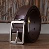 Minimalist Casual Style Business Belt Men'S Leather Pin Buckle First Layer Cowhide Fashion Versatile Youth Formal Pants Belt