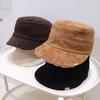 Double-sided Plush Suede Equestrian Hat, Flat-top Hat, New Winter Velvet, Cold-proof and Warm, the Newsboy Shows a Small Face