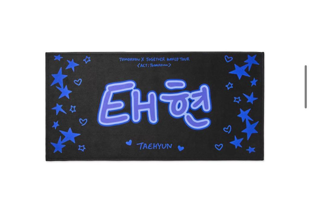 [USED] TXT Taehyung ACT:TOMORROW Photo Slogan