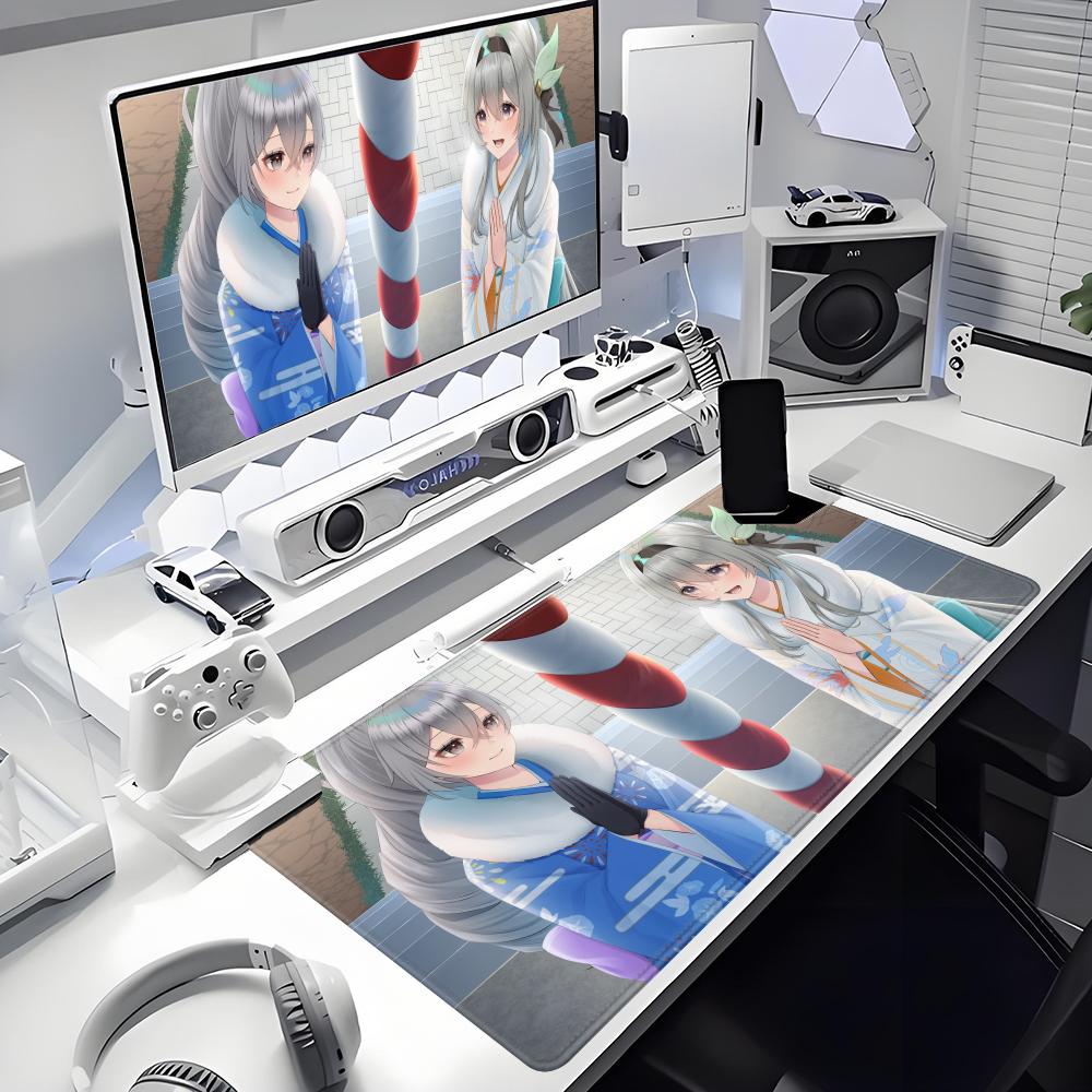 Honkai: Star Rail Animation Games fine patternsOffice Computer Desk Mat Table Keyboard Big Mouse Pad Laptop Non-slip Decor