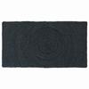 Area Rugs Dark Gray 60 X 110 Cm Jute