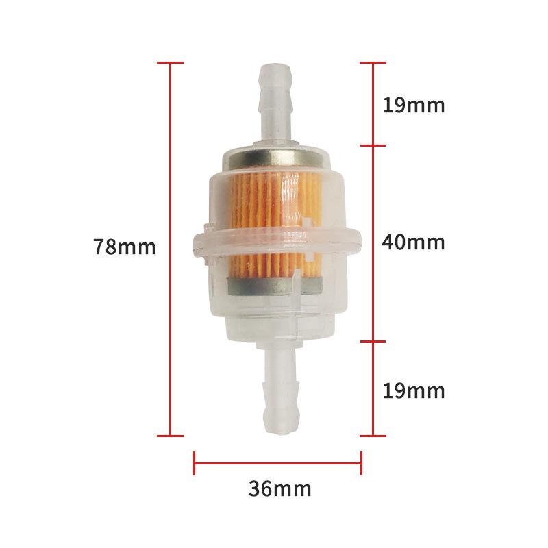 2/10Pcs Universal Motorcycle Gasoline Filter Fuel Filter Bowl Petrolfilter Motorbike Engine Inline Carb Gasoline Fuel Strainers