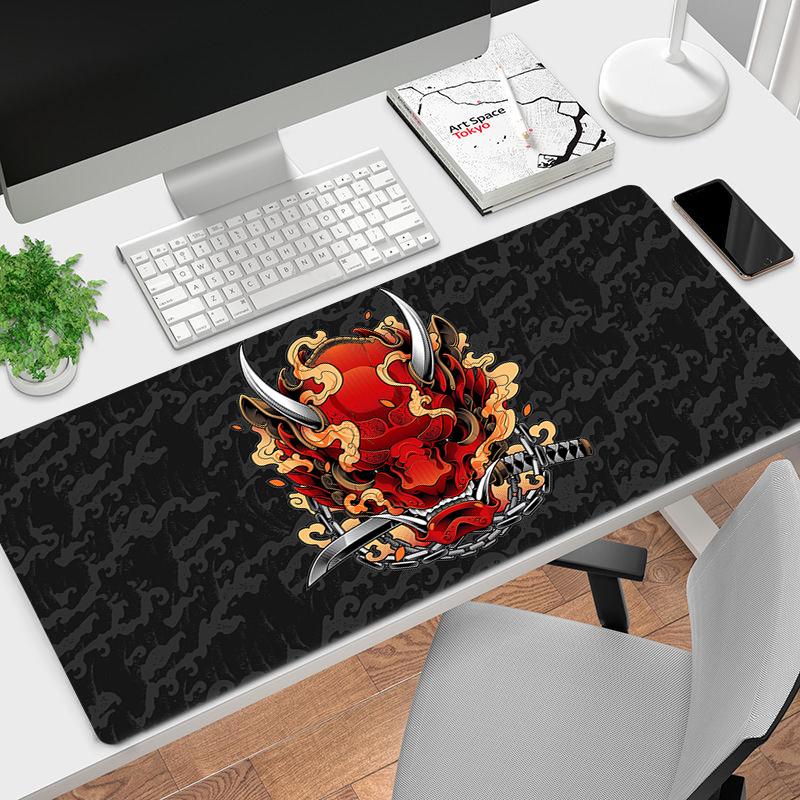 Tappetino Per Mouse Gigante Da Gioco 90x40 Cm, Stile Graffiti Anime, Superficie Impermeabile E Base Antiscivolo, Per PC E Laptop