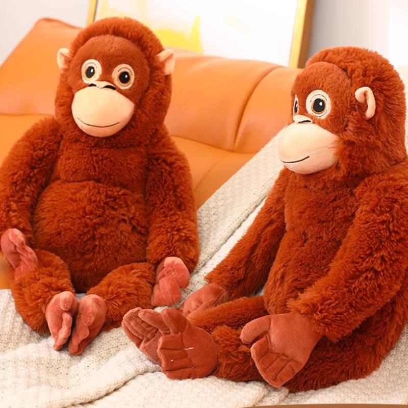 Doll Gibbon Gorilla Plush Toy Soothing Cartoon Animals Fill Embrace Gift Doll