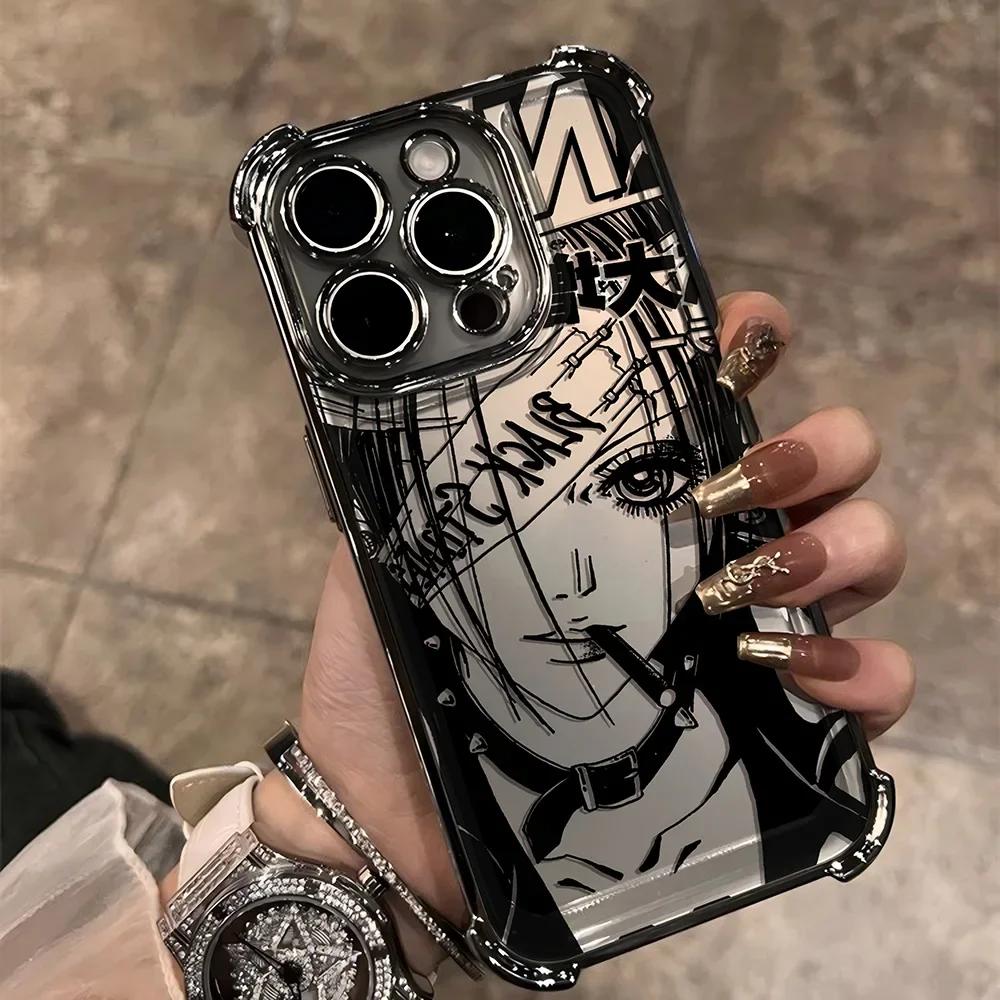 Nana Anime Mädchen Hülle für Samsung Galaxy A56 A53 A50 A36 A35 A34 A33 A32 A31 A26 A25 A24 A23 A22 A16 A15 A14 A13 5G A05S 4G Cover