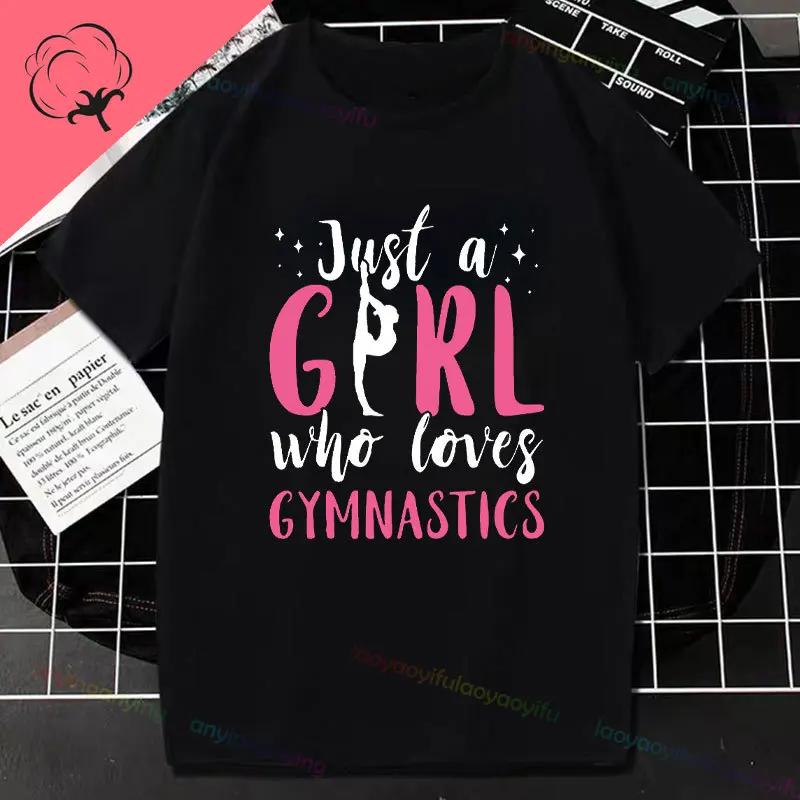 Why Walk When You Can Cartwheel Tumbling Funny Girl Gift Tshirt Pure Cotton Shortsleev Outdoor Clothing Y2k Top