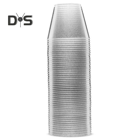 Food Grade 10Pcs 270ML Disposable Plastic Dessert Cup Decorative Creative Glitter Surface Water Cup Party Supplies