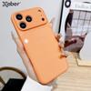 Originele Glanzende Harde Schokbestendige Glazen Case voor iPhone 17 16 15 14 13 12 11 Pro Max Plus Macaron Snoepkleurige Cover voor iPhone Air