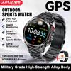 New Military Outdoors BT Call Smart Watch Built-in GPS Compass Barometric Altimeter 10ATM Waterproof Sports Smartwatche Men