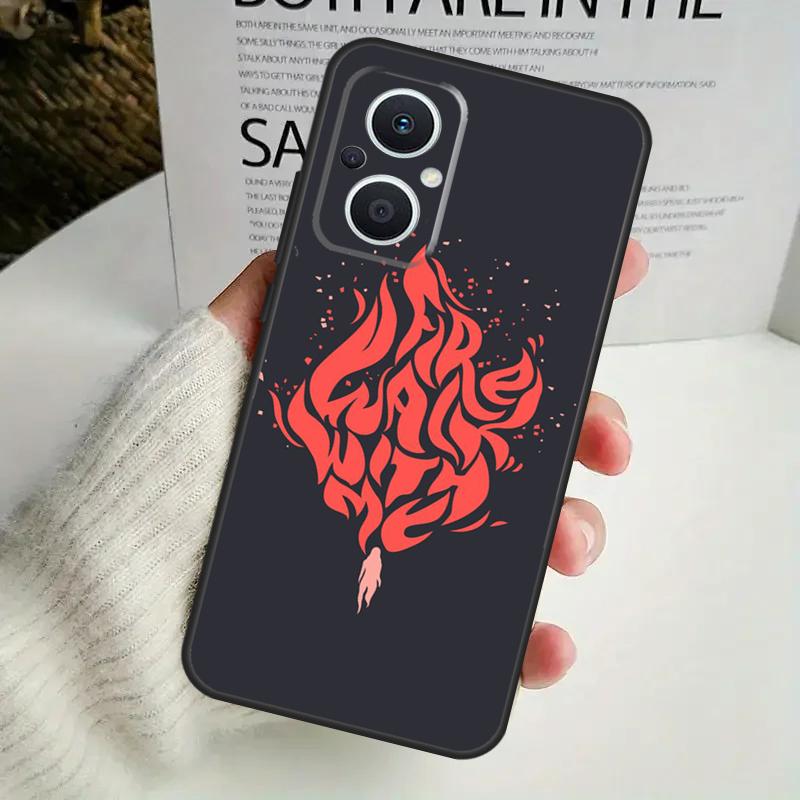 Fire Walk With Me Twin Peaks Case For OPPO Reno 13F 14F 12F 10 11 12 13 14 Pro 8T 7 8 Lite OPPO Find X6 X5 X8 X9 Pro Cover